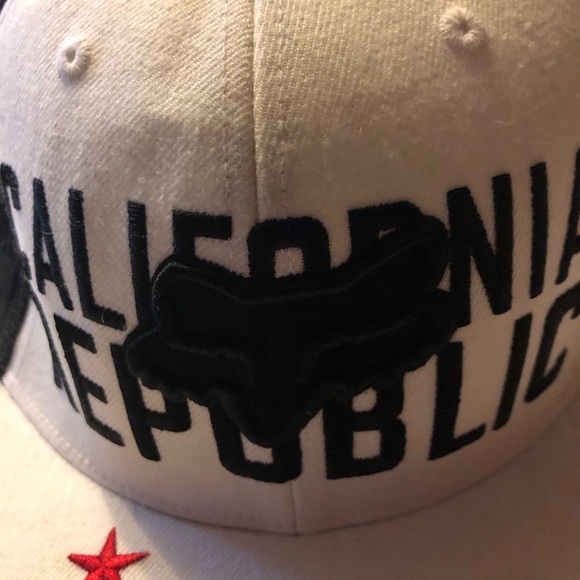 California Republic Bear Snapback Fox Head - Picture 3 of 11